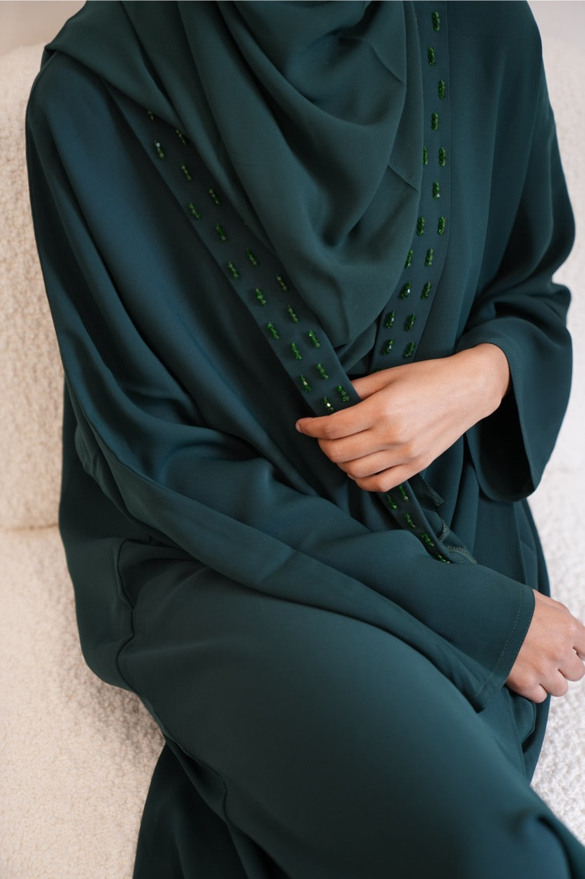 Collar Abaya Emerald